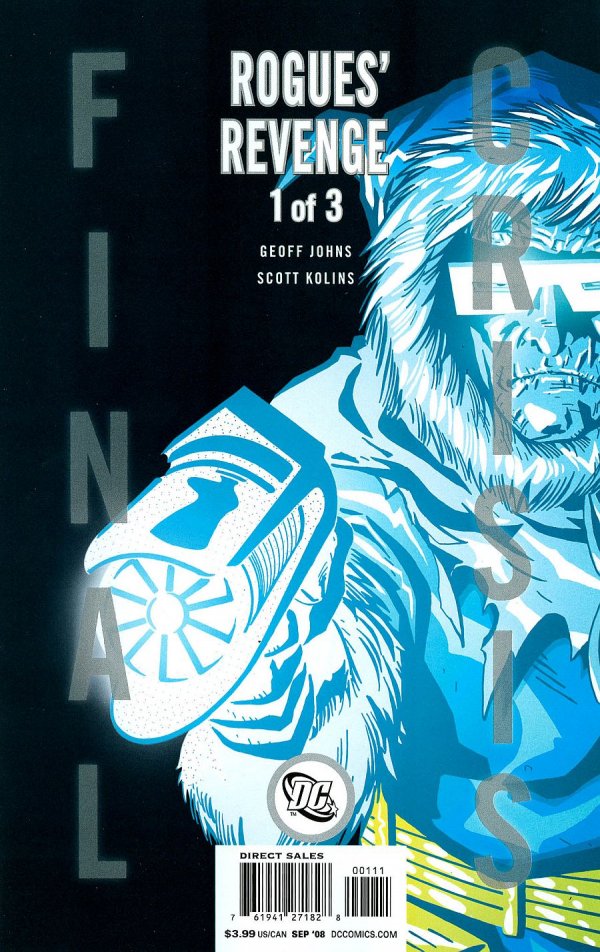Final Crisis: Rogue's Revenge (2008) #1 Variant <BINS>