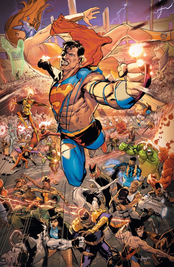 DC K.O. #1 (Of 4) Cover J Javier Fernandez Foil Variant (PRE-ORDER)