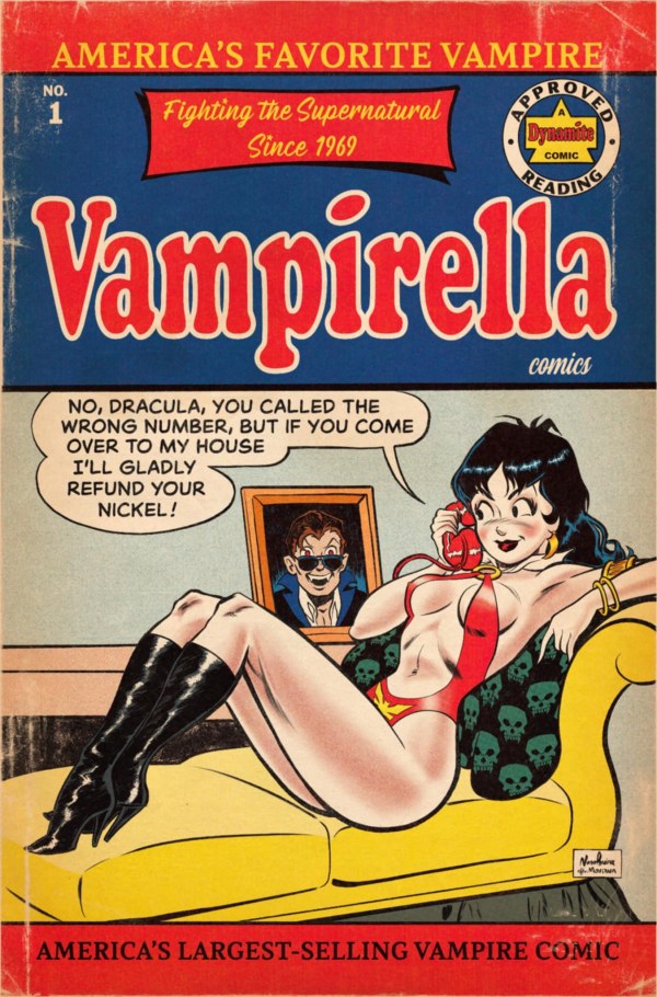 Vampirella (2025) #1 Nuno Pereira Archie #50 Homage Variant NM