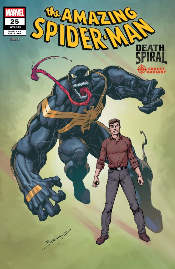 Amazing Spider-Man (2025) #25 [Death Spiral Pt. 5] Mark Bagley Classified Target Variant