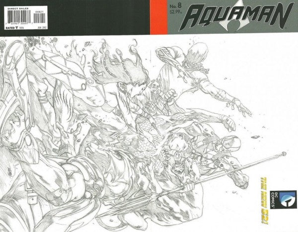 Aquaman (2011) #8 Sketch Variant (1:25) <BIB01>