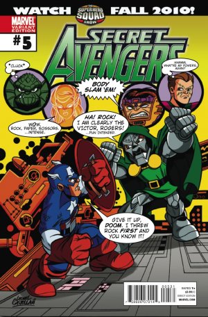 Secret Avengers (2010) #5 Leonel Castellani Super Hero Squad Variant (1:15) <BINS>