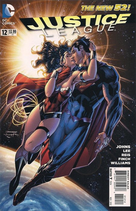 Justice League (2011) #12 2nd Printing Jim Lee Cover