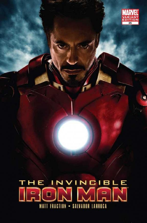 Invincible Iron Man (2008) #25 Movie Photo Variant (1:10)