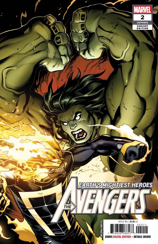 Avengers (2018) #2 Variant (2nd Printing) <BIB01>