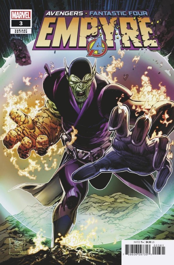 Empyre (2020) #3 Daniel Skrull Kree Variant <BINS>