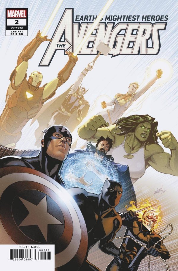Avengers (2018) #2 Variant (1:25) Marquez Edition <BINS>