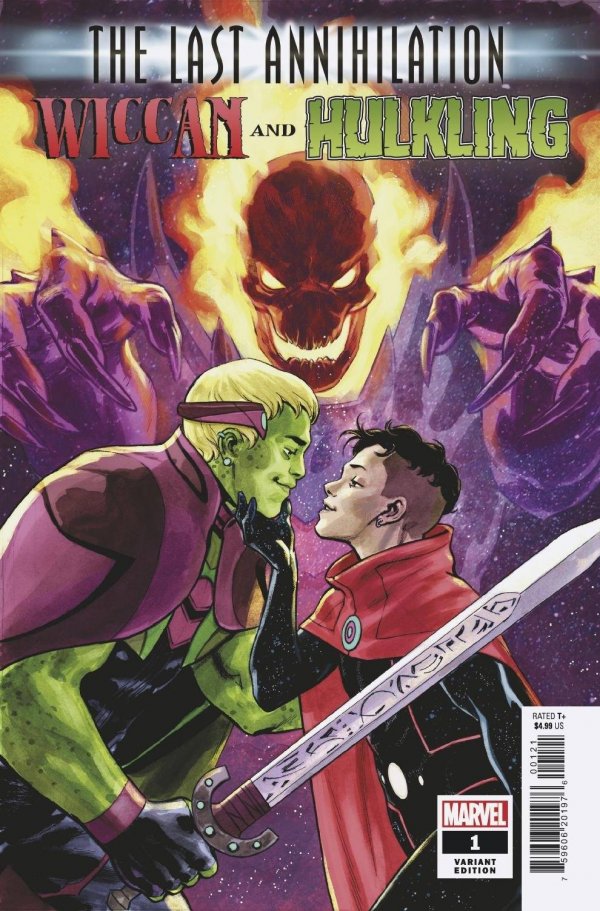 The Last Annihilation: Wiccan and Hulkling (2021) #1 Lopez Variant <BIB01>