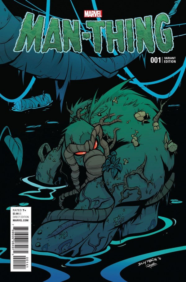 Man-Thing (2017) #1 Billy Martin Variant