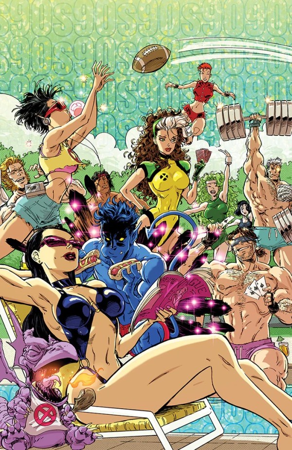 Kaare Andrews X-Men Pool Connecting Virgin Cover Lot - X-Men (2021) #35, X-Men (2024) #1, & Nyx (2024) #1