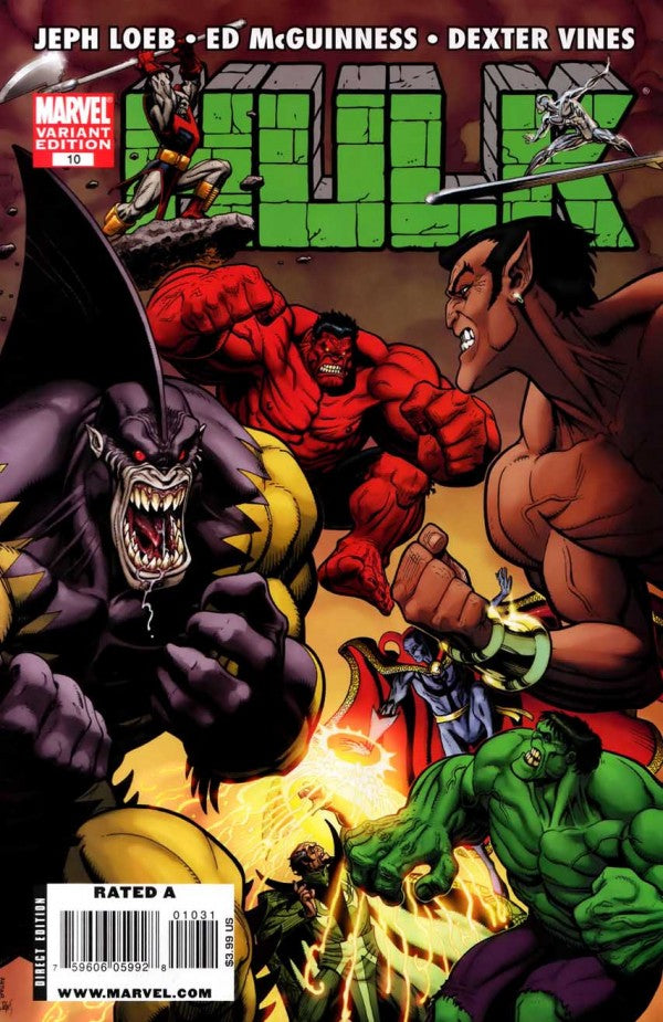 Hulk (2008) #10 Variant (1:15) Arthur Adams Edition <BINS>