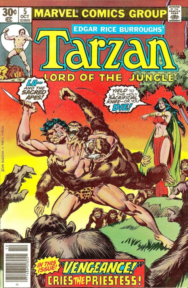 Tarzan (1977) #5 VG+