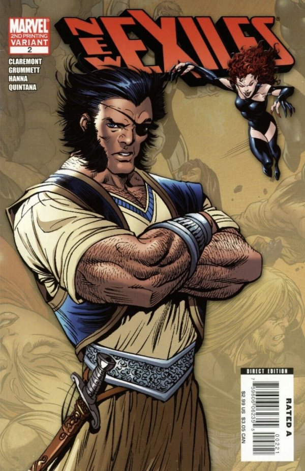 New Exiles (2008) #2 2nd Printing <BINS>