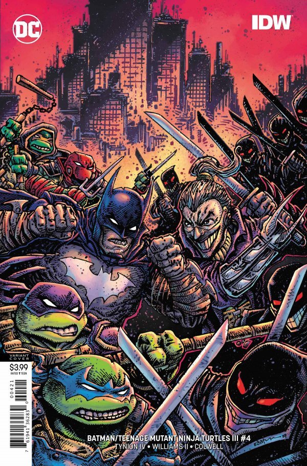 Batman/Teenage Mutant Ninja Turtles III (2019) #4 Variant <BINS>