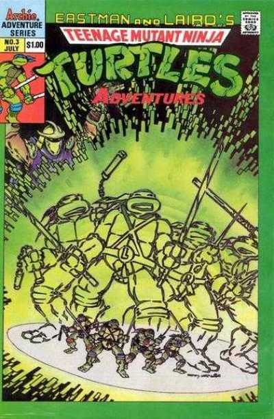 Teenage Mutant Ninja Turtles Adventures (1989) #3 4th Printing <C-BINS>