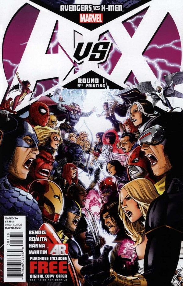 Avengers vs X-Men (2012) #1 5th Printing <BINS>