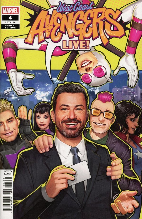 West Coast Avengers (2018) #4 Nakayama Jimmy Kimmel Variant <BINS>