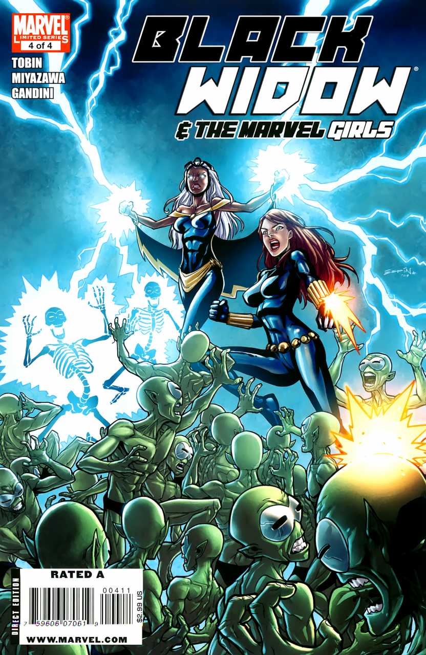 Black Widow & The Marvel Girls (2009) #4 <BINS>