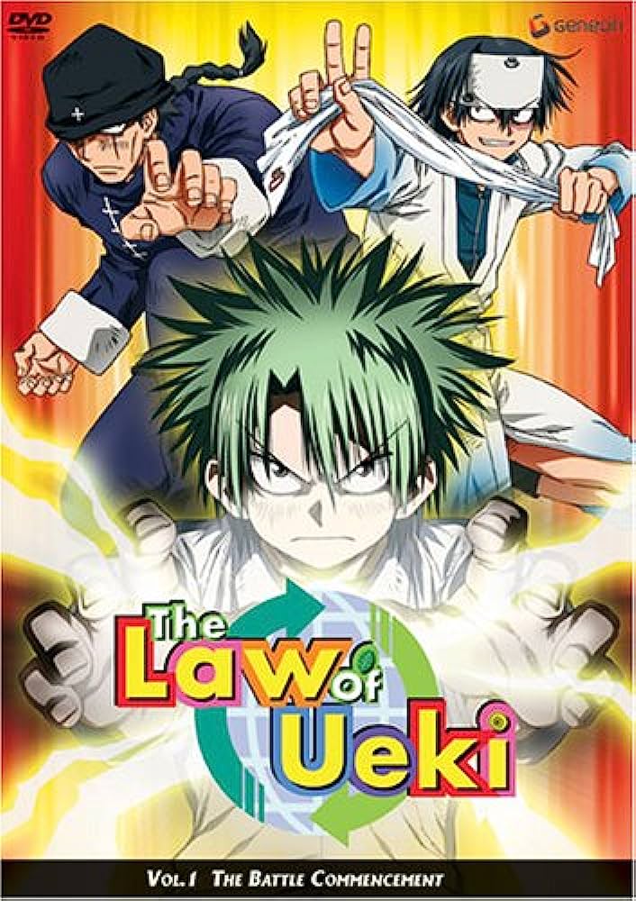 Law of Ueki Vol. 1-3 (DVD) ~Previously Viewed~