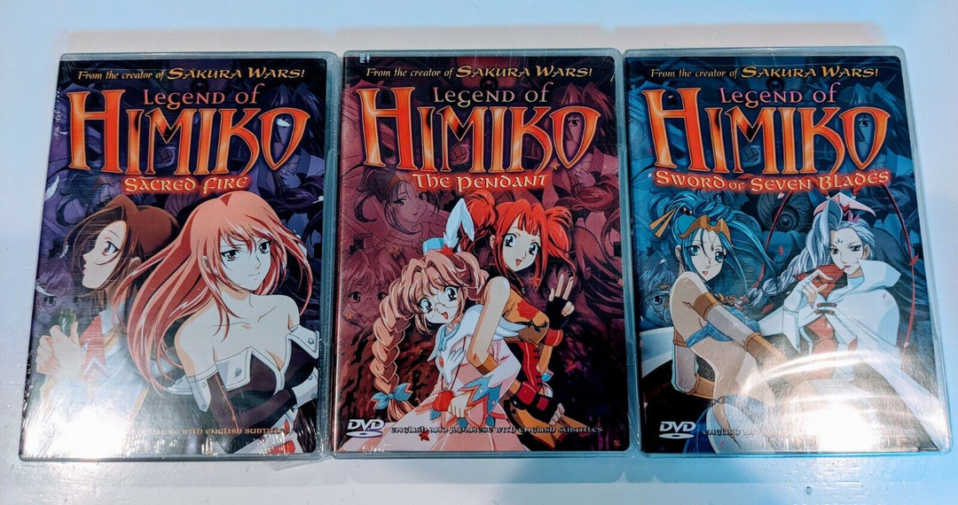 Legend of Himiko Vol. 1-3 (DVD) ~Previously Viewed~