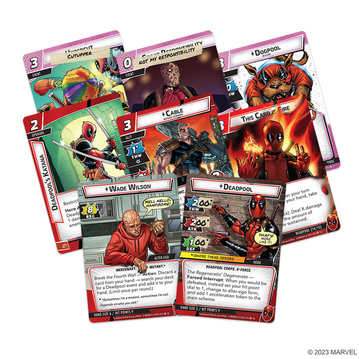 MARVEL CHAMPIONS: THE CARD GAME - DEADPOOL EXPANDED HERO PACK