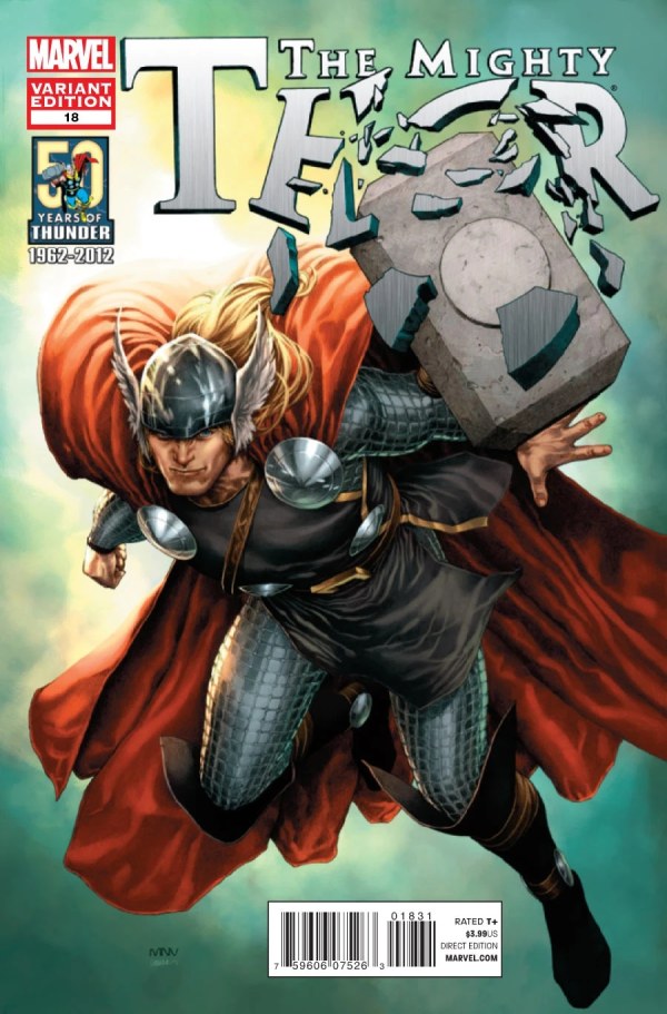Mighty Thor (2011) #18 Thor 50th Anniv Mcniven Variant <BIB24> <OFC>
