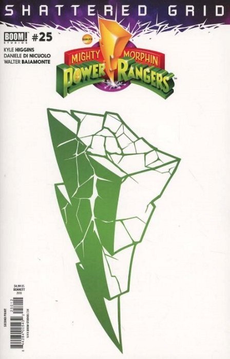 Mighty Morphin Power Rangers (2016) #25 (Second Print) VF <OFC>