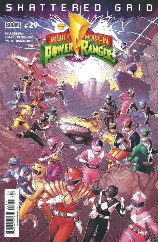 Mighty Morphin Power Rangers (2016) #29 VF <OFC>