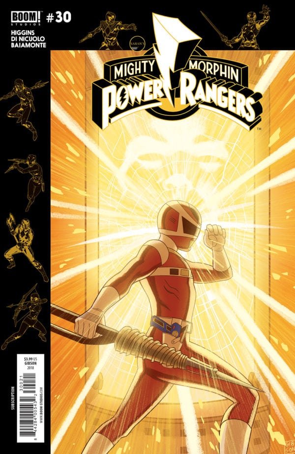 Mighty Morphin Power Rangers (2016) #30 Gibson Variant VF <OFC>