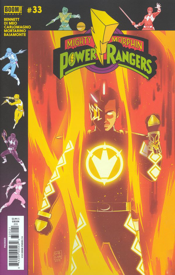 Mighty Morphin Power Rangers (2016) #33 Gibson Variant VF <OFC>
