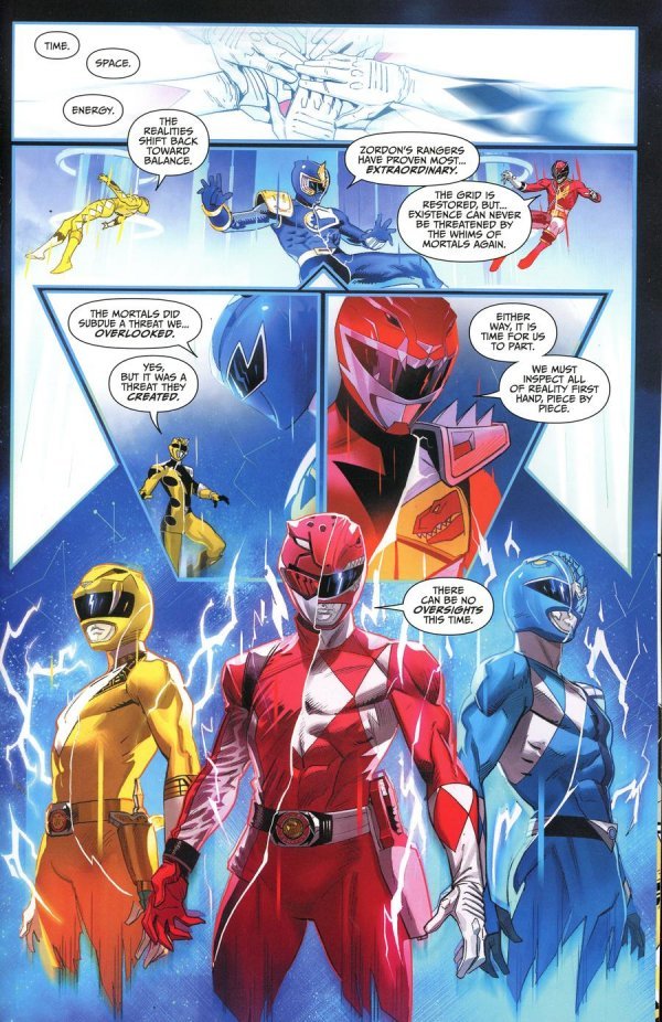 Mighty Morphin Power Rangers (2016) #40 Mora Variant VF <OFC>