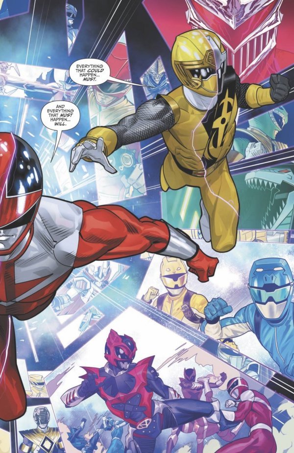 Mighty Morphin Power Rangers (2016) #42 Mora Variant VF <OFC>