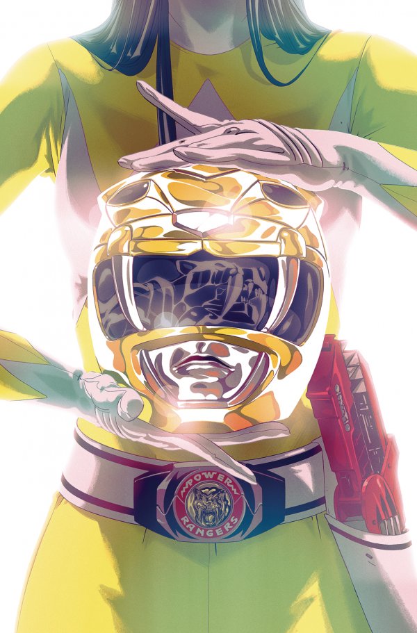 Mighty Morphin Power Rangers (2016) #44 Montes Foil Variant <OFC>