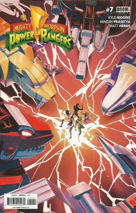 Mighty Morphin Power Rangers (2016) #7 Main Cover VF <OFC>