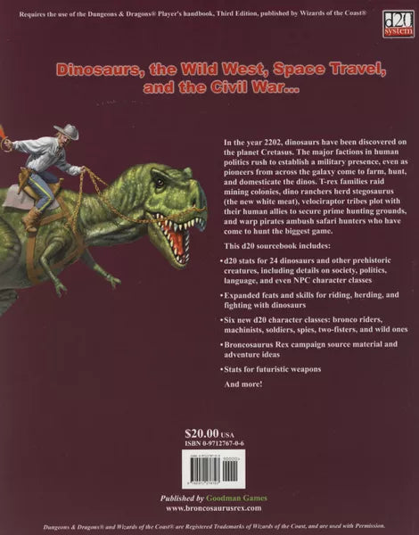 Dinosaur Planet: Broncosaurus Rex (2001