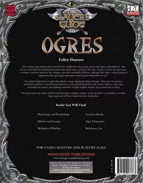 The Slayer's Guide to Ogres (2004)