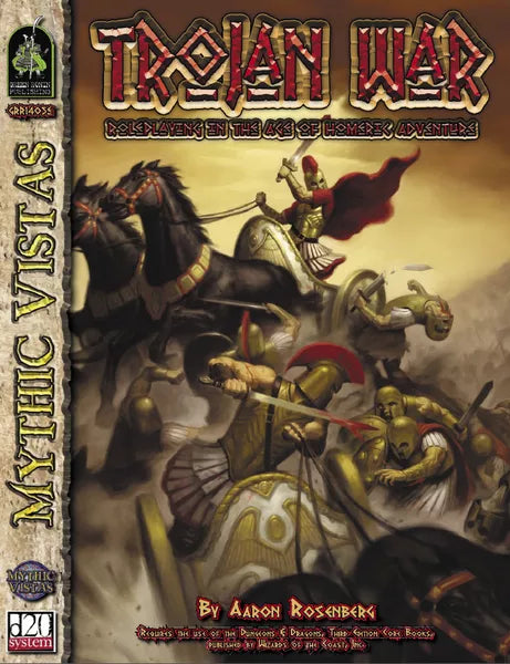 Trojan War: Roleplaying in the Age of Homeric Adventure (2004)