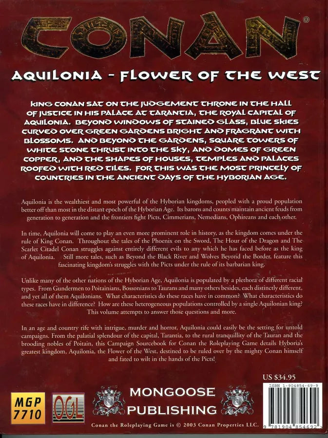 Conan: Aquilonia - Flower of the West (2005)