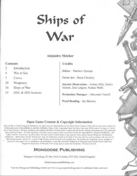 Ships of War (2002)