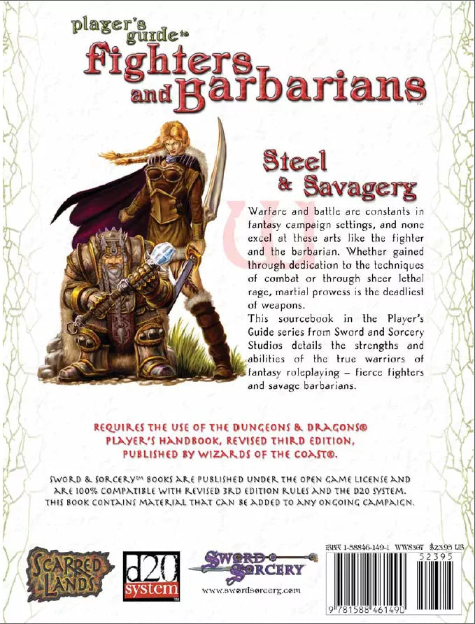 Player's Guide to Fighters and Barbarians (2003)