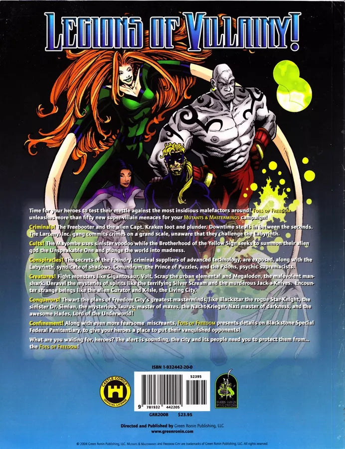 Mutants & Masterminds: Foes of Freedom (2004)