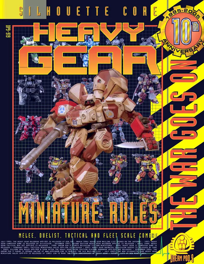 Heavy Gear: Silhouette Core Miniature Rules (2005)