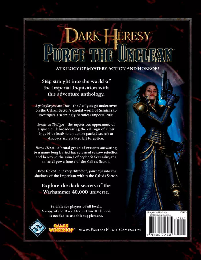 Dark Heresy: Purge the Unclean (2008)