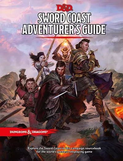 Dungeons & Dragons Next Sword Coast Adventure Guide Hardcover