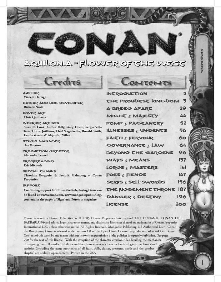 Conan: Aquilonia - Flower of the West (2005)