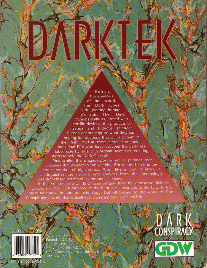 Dark Conspiracy: DarkTek (1991)