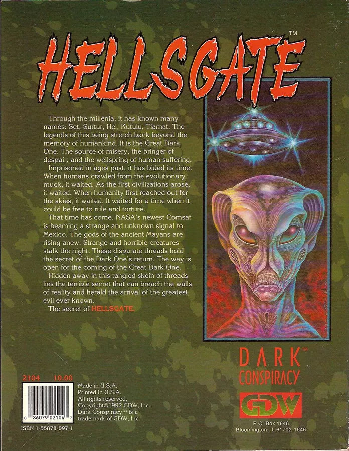 Dark Conspiracy: Hellsgate (1992)