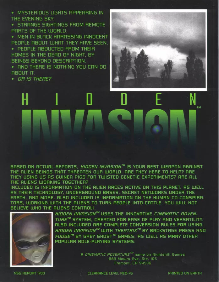 Hidden Invasion (1995)