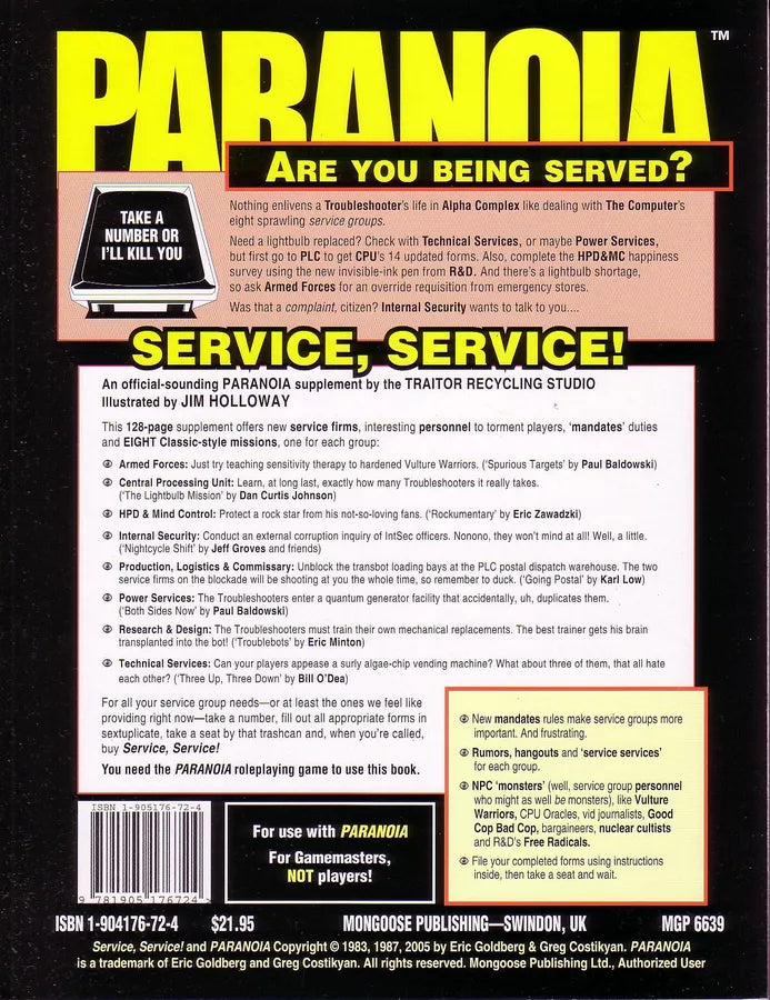 Service, Service! (2005)