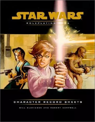 Star Wars: Roleplaying Game Character Record Sheets (2000)